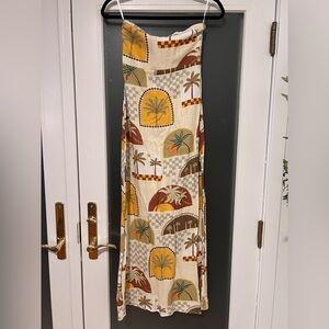 NEW Anthropologie Tropical Maxi Dress
